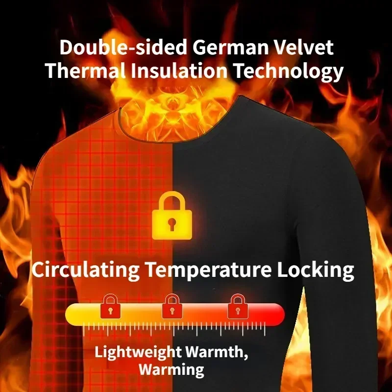 Underwear Pajamas Velvet Sweater Top Men Thermal Thin Autumn Long Baselayer Shirt Sleeve
Underwear Pajamas Velvet Sweater Top Men Thermal Thin Autumn Long Baselayer Shirt Sleeve