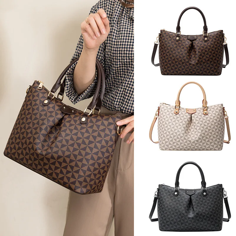 2023 Autumn/winter New High Capacity Handbag Women's Vintage Printed Tote Bag Mom's Bag Commuter Bag One Shoulder Crossbody
2023 Autumn/winter New High Capacity Handbag Women's Vintage Printed Tote Bag Mom's Bag Commuter Bag One Shoulder Crossbody