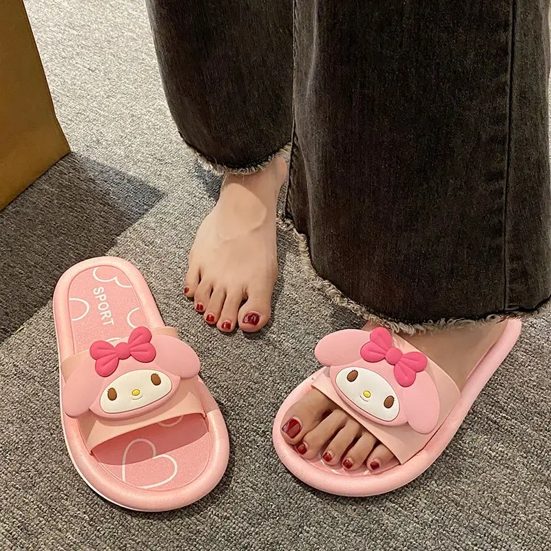 My Melody Sanrio Kawaii Anime Summertime Slipper Cute Kuromi Cartoon Anti-Slip Cinnamoroll Comfort Sandal Lovely Gifts for Girls
My Melody Sanrio Kawaii Anime Summertime Slipper Cute Kuromi Cartoon Anti-Slip Cinnamoroll Comfort Sandal Lovely Gifts for Girls
