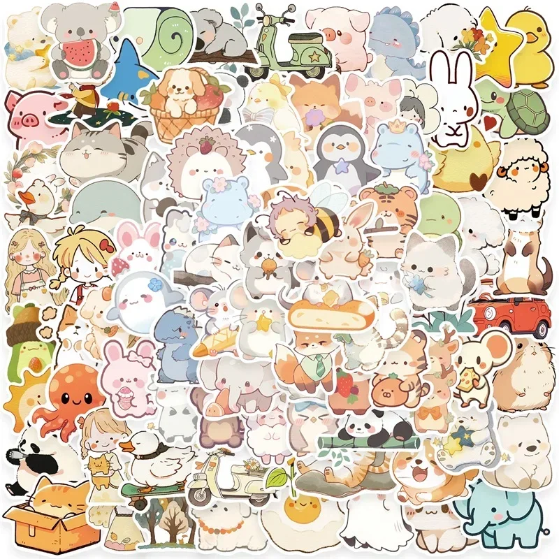 10/30/50/100PCS Watercolor Animals Sticker Aesthetic PVC Decoration Children's Stationery Scrapbooking School Supplies for Kids
10/30/50/100PCS Watercolor Animals Sticker Aesthetic PVC Decoration Children's Stationery Scrapbooking School Supplies for Kids