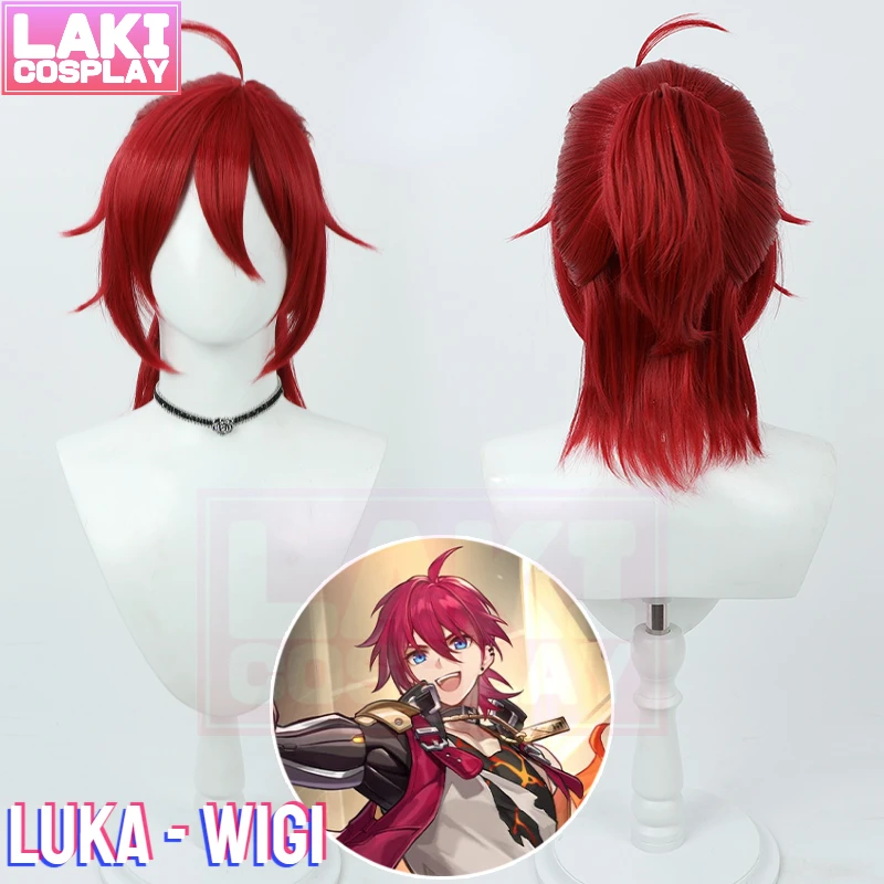 Game Honkai Star Rail Luka Cosplay Luka Wig 35cm Red Short Cosplay Wig Star Rail Luka Cosplay Wig
Game Honkai Star Rail Luka Cosplay Luka Wig 35cm Red Short Cosplay Wig Star Rail Luka Cosplay Wig