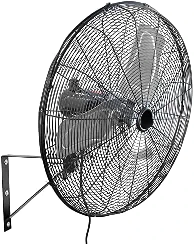 

OEM24893 24" Outdoor Oscillating Fan, 6800 CFM Large Industrial Fan, Mount Oscillating Fan For Garage, Outdoor Oscillating Fan