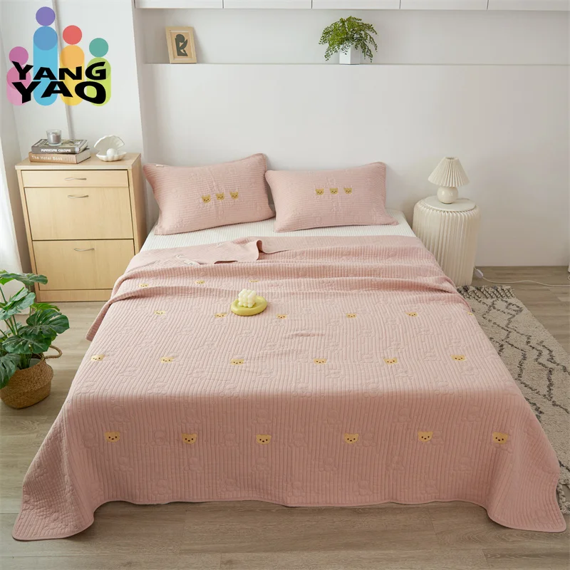 100% Cotton Blanket for Kids покрывало Cute Bear Quilt for Summer 200x230 Size Bedspread for Home Bed(pillowcase need order)
100% Cotton Blanket for Kids покрывало Cute Bear Quilt for Summer 200x230 Size Bedspread for Home Bed(pillowcase need order)