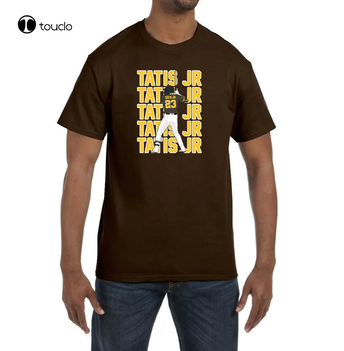 

New San Diego Fernando Tatis Jr. Text Pic T-Shirt Tee Shirt Cotton T Shirt Custom Aldult Teen Unisex Digital Printing Tee Shirt
