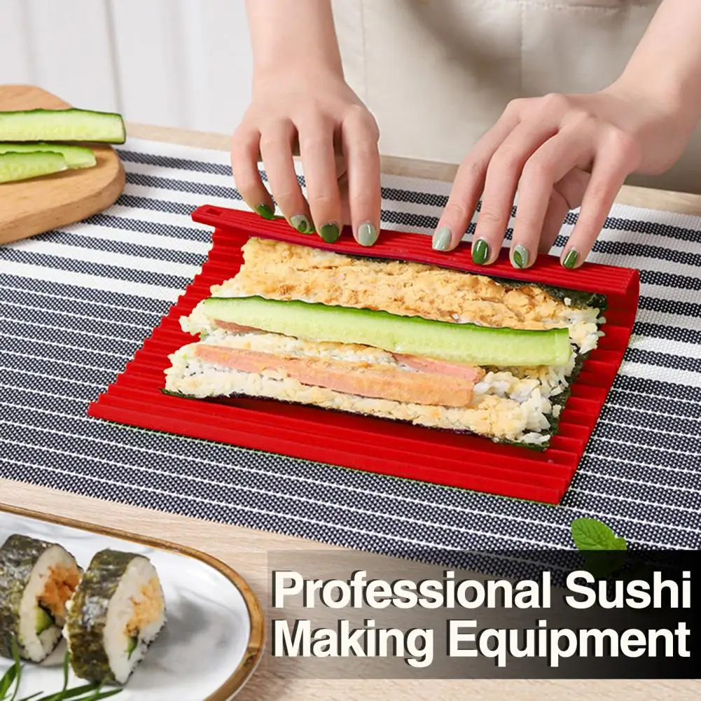 Silicone Sushi Mat Sushi Rolling Pad Premium Non-stick Silicone Sushi Rolling Mat Easy-to-clean Food Grade for Homemade 
Silicone Sushi Mat Sushi Rolling Pad Premium Non-stick Silicone Sushi Rolling Mat Easy-to-clean Food Grade for Homemade
