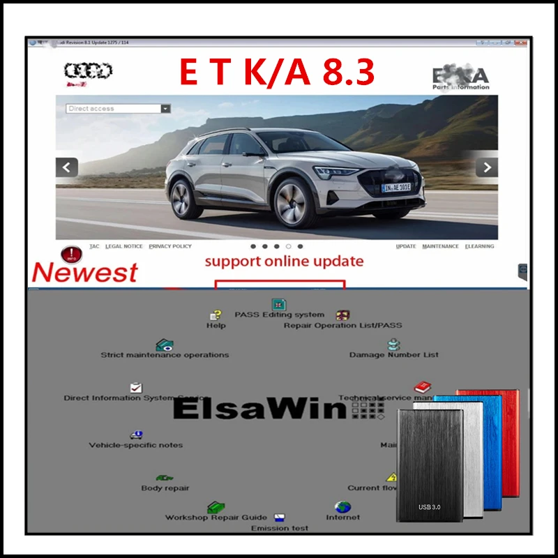 2023 хит! Новинка 2021 E T/ K 8,3 с Elsawin 6,0, Каталог электронных запчастей для автомобилей V/W + AU // DI + SE // AT + SKO // DA
2023 хит! Новинка 2021 E T/ K 8,3 с Elsawin 6,0, Каталог электронных запчастей для автомобилей V/W + AU // DI + SE // AT + SKO // DA
