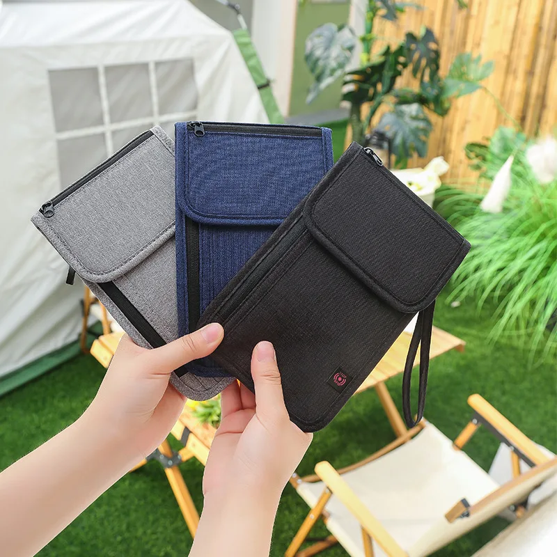 Multi-functional Anti-theft Travel Document Storage Bag Waterproof Large Capacity Shoulder Leisure Cash Mobile Phone Card Bag
Multi-functional Anti-theft Travel Document Storage Bag Waterproof Large Capacity Shoulder Leisure Cash Mobile Phone Card Bag