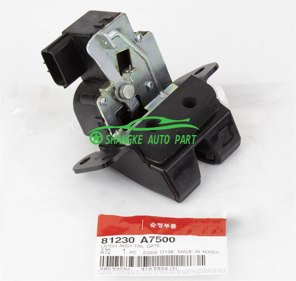 

Tailgate Trunk Lock Latch Actuator OEM 81230-A7500 81230A7500 FOR 2010-2016 KKIA FForte 2014~2018 Sedan/Hatch 1.8L 2.0L L4 -Gas