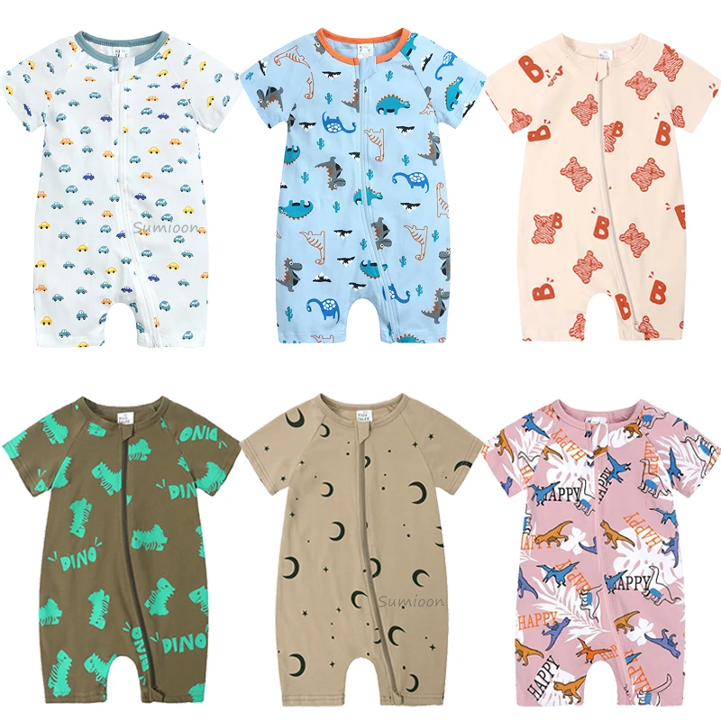 Детский летний комбинезон с коротким рукавом
Детский летний комбинезон с коротким рукавом