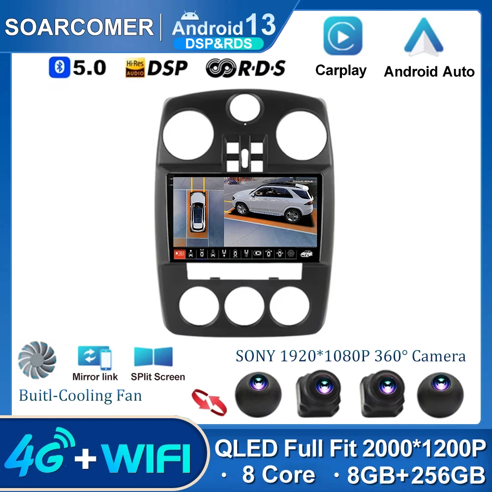 Android 13 Car Radio For Chrysler PT Cruiser 2000-2010 Car Stereo Multimedia Player GPS WIFI 2 Din Navigation Head Unit
Android 13 Car Radio For Chrysler PT Cruiser 2000-2010 Car Stereo Multimedia Player GPS WIFI 2 Din Navigation Head Unit