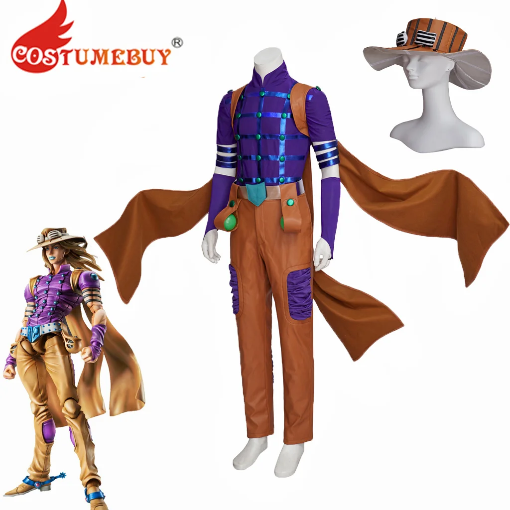 JOJO Spin Master Cosplay Costume Outfits with Hat JoJo's Bizarre Adventure Steel Ball Run Gyro Zeppeli Cosplay for Halloween
JOJO Spin Master Cosplay Costume Outfits with Hat JoJo's Bizarre Adventure Steel Ball Run Gyro Zeppeli Cosplay for Halloween