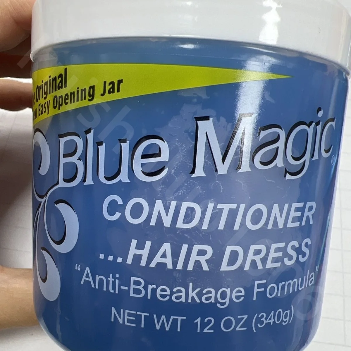 

Blue Magic coconut oil hair conditioner Styling Waxes & Cream& Scalp conditioner Styling Cream Hair Styling Putties /340g