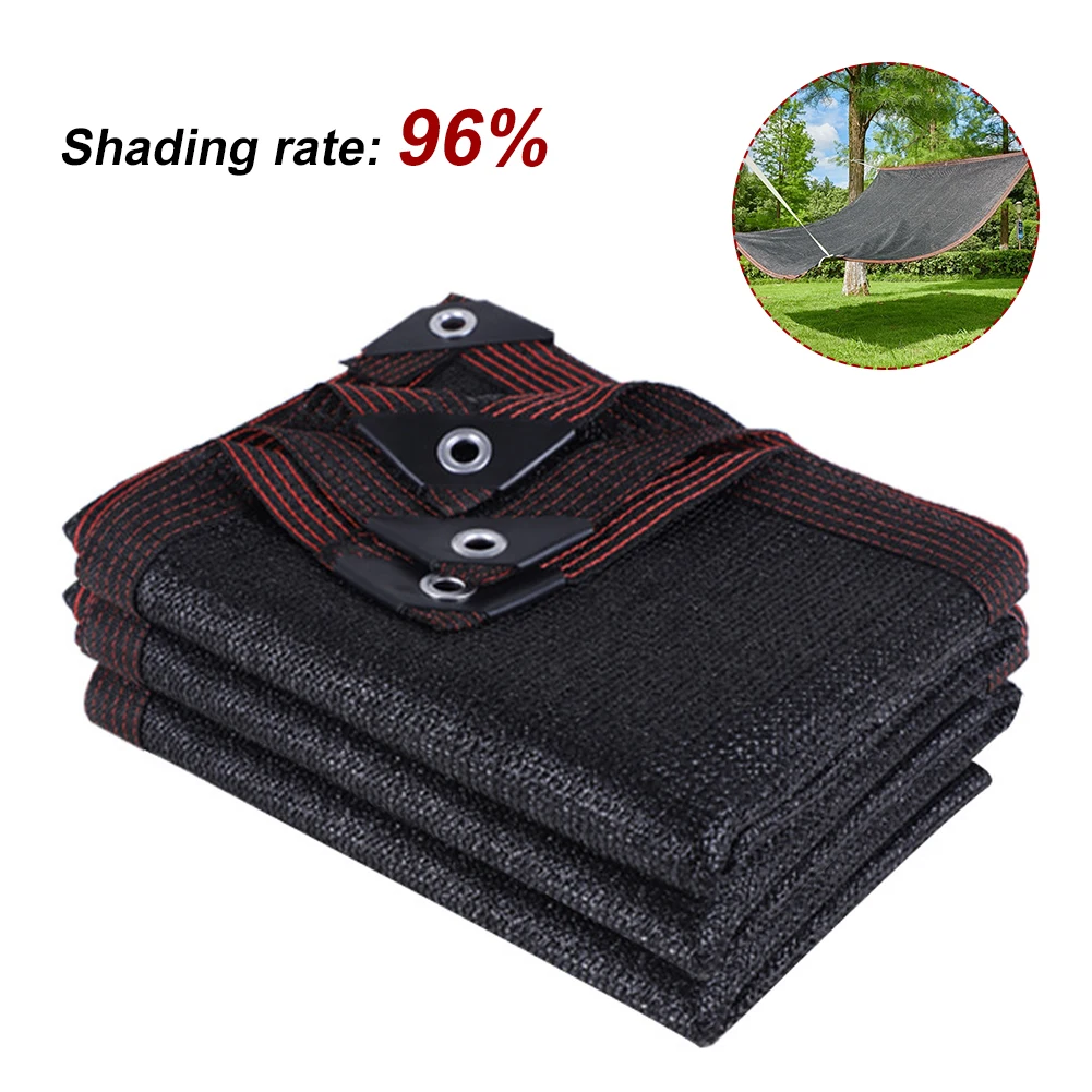 Black Shade Cloth Durable Mesh Tarp with Reinforced Grommet Garden Sun Shade Netting Shading UV Resistant for Greenhouse Growing
Black Shade Cloth Durable Mesh Tarp with Reinforced Grommet Garden Sun Shade Netting Shading UV Resistant for Greenhouse Growing
