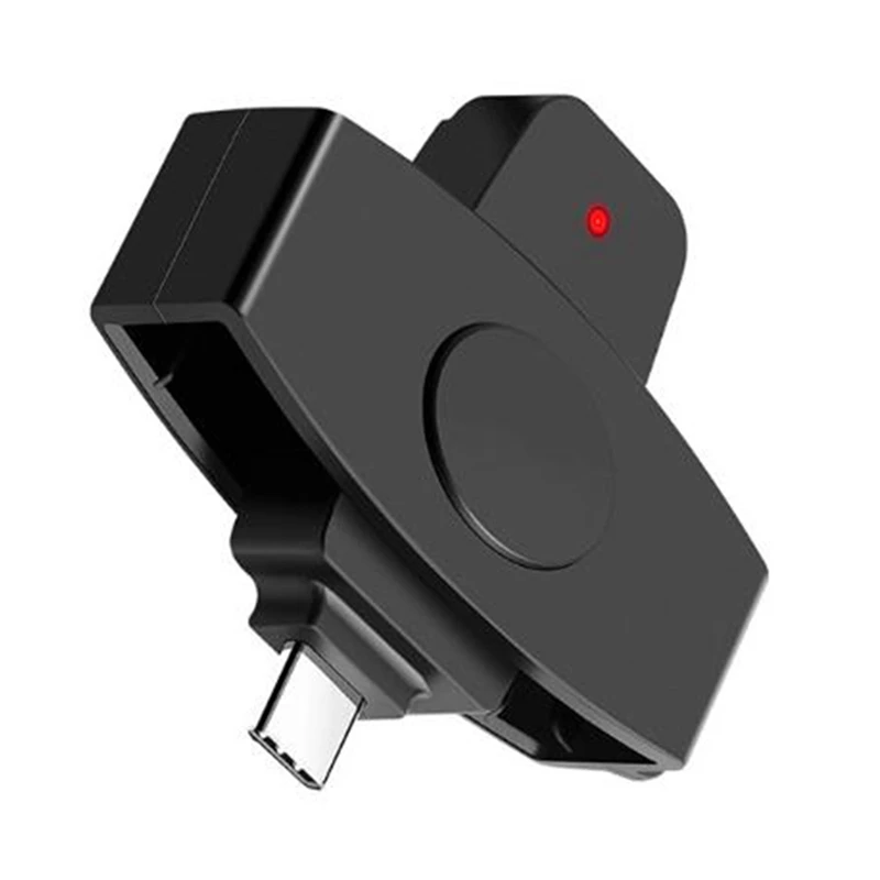 Hot CSCR3 Smart CAC Card Reader Type-C Bank Tax Declaration SIM Card/IC Card ID Card Reader
Hot CSCR3 Smart CAC Card Reader Type-C Bank Tax Declaration SIM Card/IC Card ID Card Reader