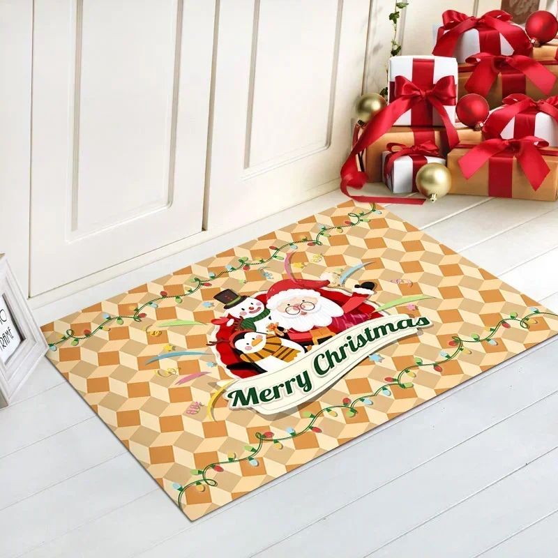 Christmas Door Mat Kitchen Entryway Foot Mat Home Carpet Bathroom Creative Doormat Christmas Home Festival Decoration Floor Mat
Christmas Door Mat Kitchen Entryway Foot Mat Home Carpet Bathroom Creative Doormat Christmas Home Festival Decoration Floor Mat