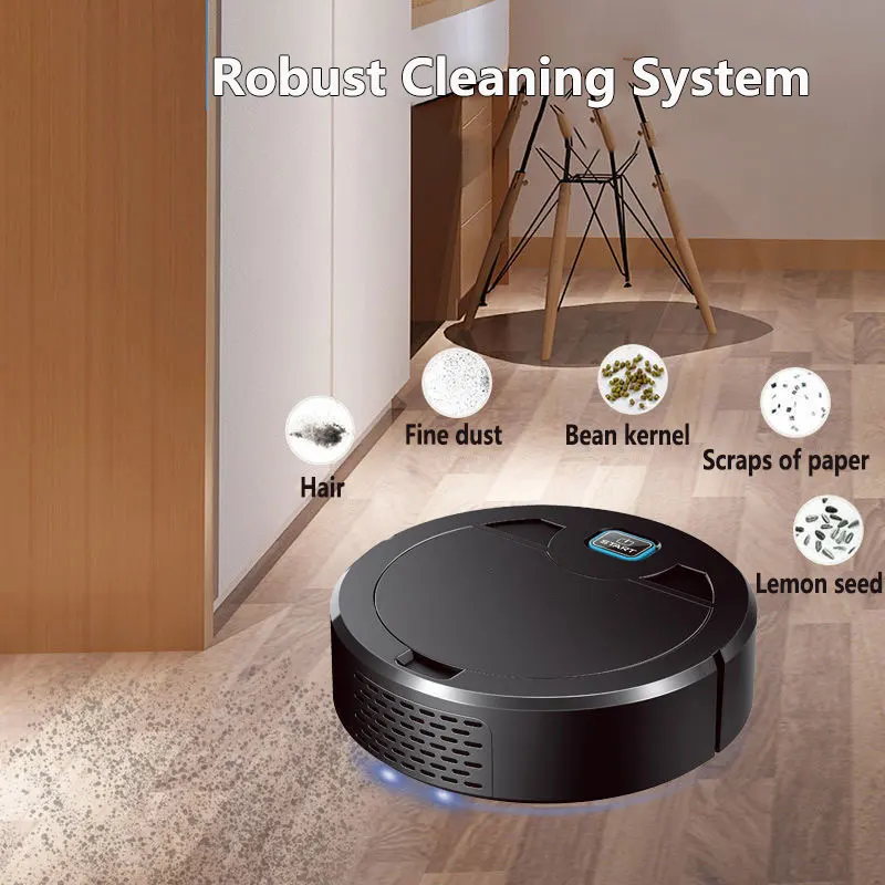 

New Vacuum Intelligent Multiple Cleaning Robot Modes Vacuum For Pet Hairs Floor Carpet With UV Lamp Sweeper Vacuum Cleaner