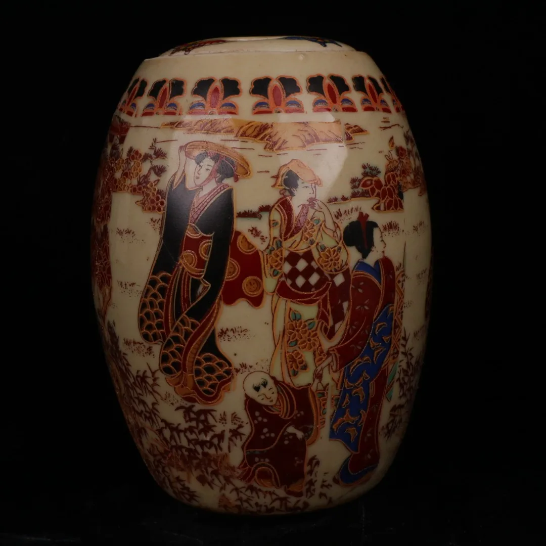 Jingdezhen Pink Colored Maiden Pattern Pattern Pattern Waist Ancient Altar Antique Porcelain Home Decoration Ornament
Jingdezhen Pink Colored Maiden Pattern Pattern Pattern Waist Ancient Altar Antique Porcelain Home Decoration Ornament