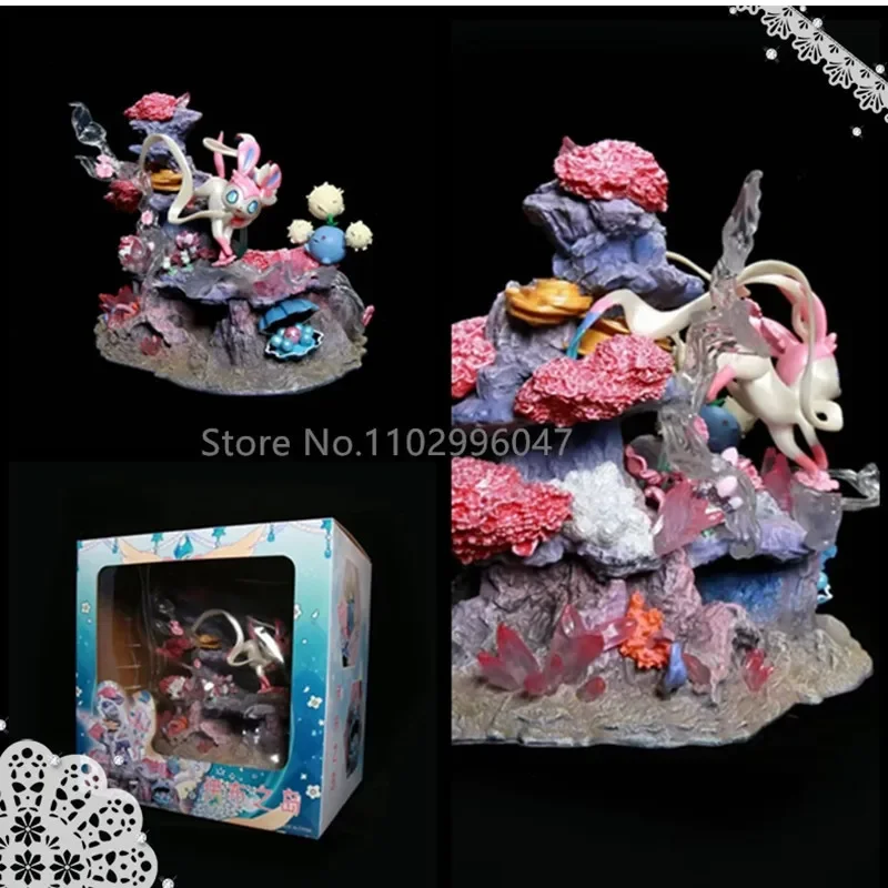 20cm Pokemon Anime Figure Sylveon Big Figures The Island Of Eevee Figurine Pvc Anime Collection Model Figurine Toy Gift 
20cm Pokemon Anime Figure Sylveon Big Figures The Island Of Eevee Figurine Pvc Anime Collection Model Figurine Toy Gift