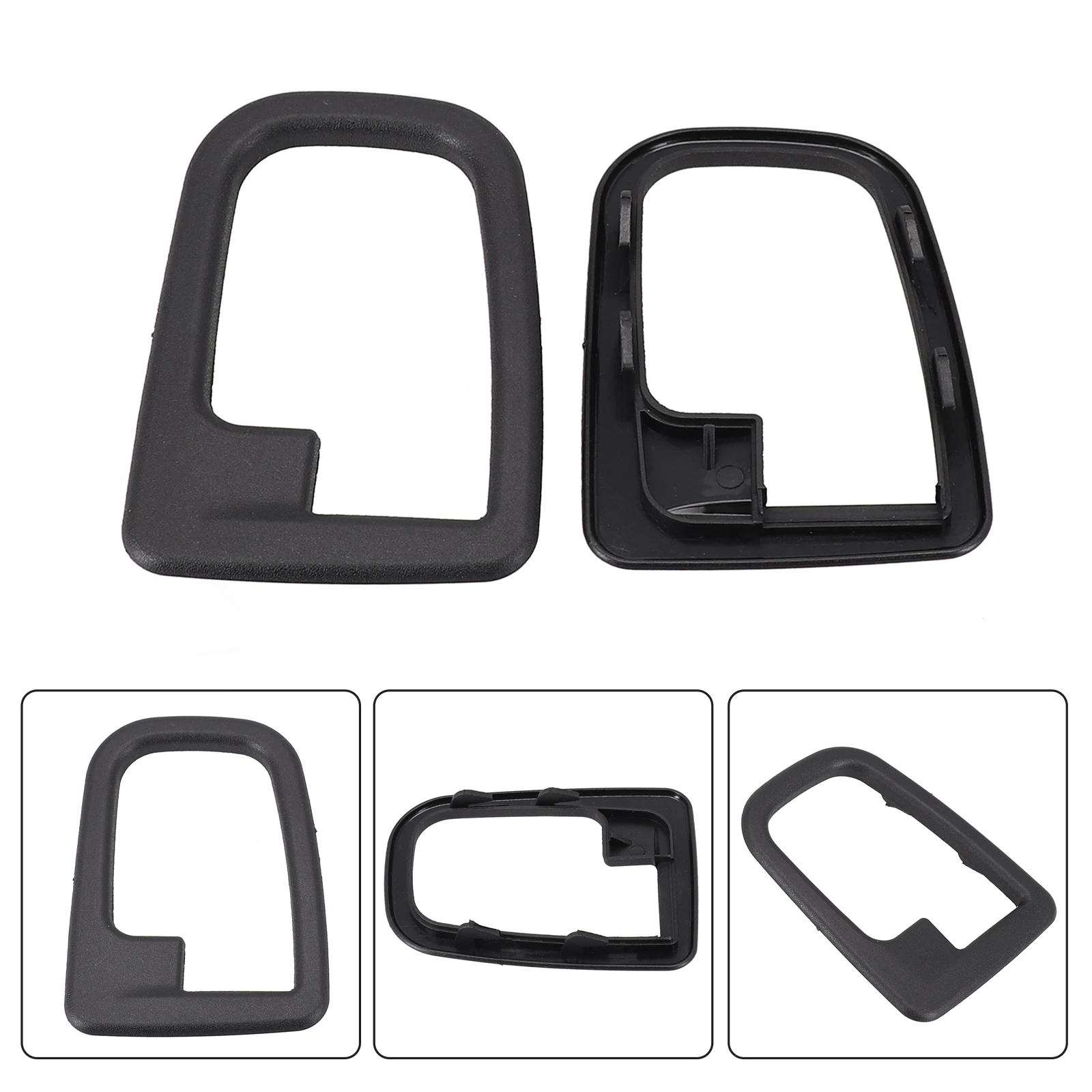 Black Interior Door Handle Covers for BMW E36 Z3 M3 Direct Fit Improved Heat Sink OEM Numbers 51228219023 51228219024
Black Interior Door Handle Covers for BMW E36 Z3 M3 Direct Fit Improved Heat Sink OEM Numbers 51228219023 51228219024