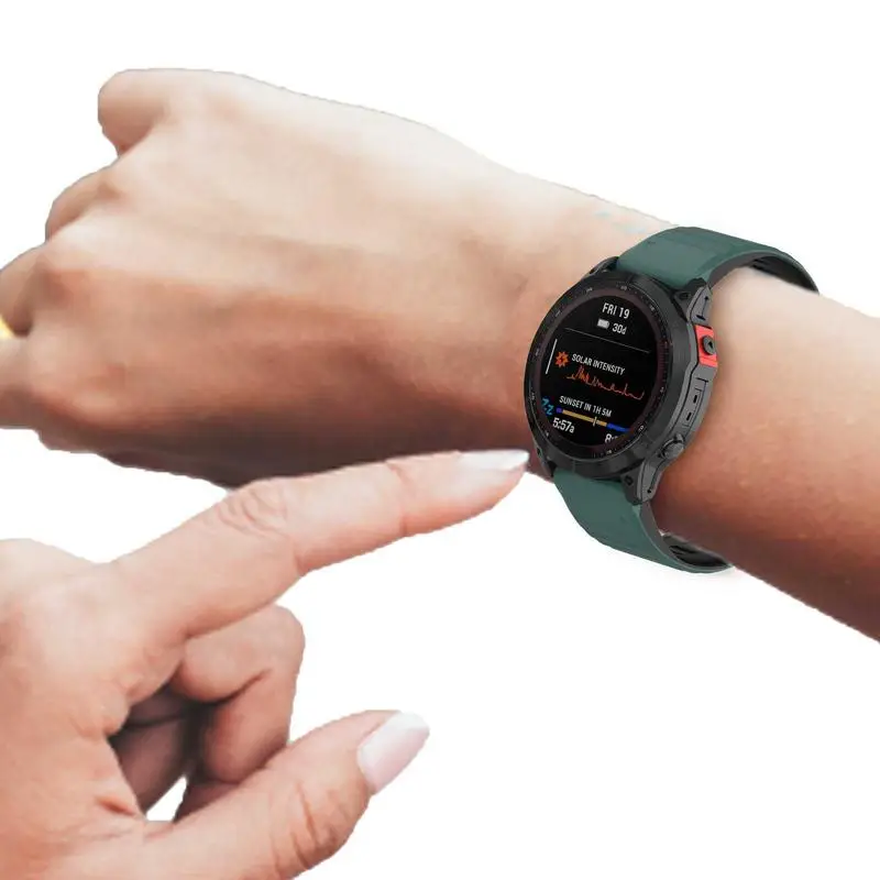 Ремешок для часов Fenix 7 6 6S 5 5Plus Forerunner935 945, силиконовый ремешок для часов Fenix6 Fenix5, ремешок для наручных часов Easyfit с инструментами, 22 мм
Ремешок для часов Fenix 7 6 6S 5 5Plus Forerunner935 945, силиконовый ремешок для часов Fenix6 Fenix5, ремешок для наручных часов Easyfit с инструментами, 22 мм