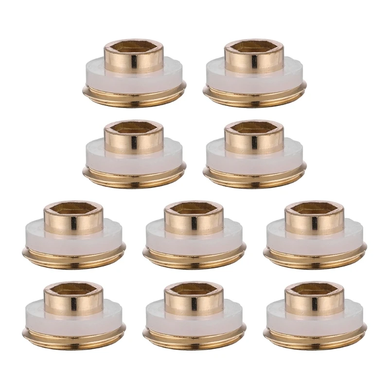 

Upgraded Brass Washer Effective Brass Spacer Sealing 13.5mm Simple Installation for Professional Workers DIY Enthusiasts T5EF