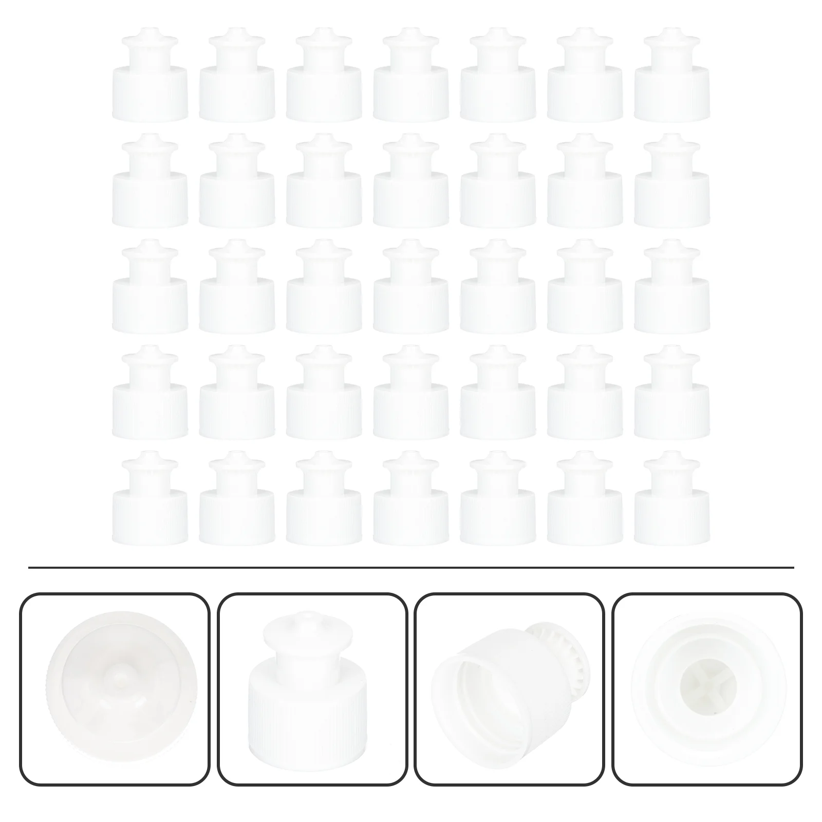 30 Pcs Sports Bottle Cap Tops Water Sealing Caps Replaceable Portable Leakage-proof Hand Pull Replacement
30 Pcs Sports Bottle Cap Tops Water Sealing Caps Replaceable Portable Leakage-proof Hand Pull Replacement