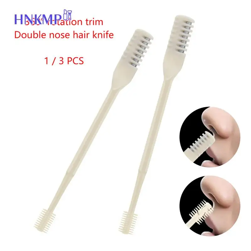 1/3Pcs Portable Nose Hair Trimmer 360 Degree Rotating Double Head Nose Hair Trimmer Washable
1/3Pcs Portable Nose Hair Trimmer 360 Degree Rotating Double Head Nose Hair Trimmer Washable