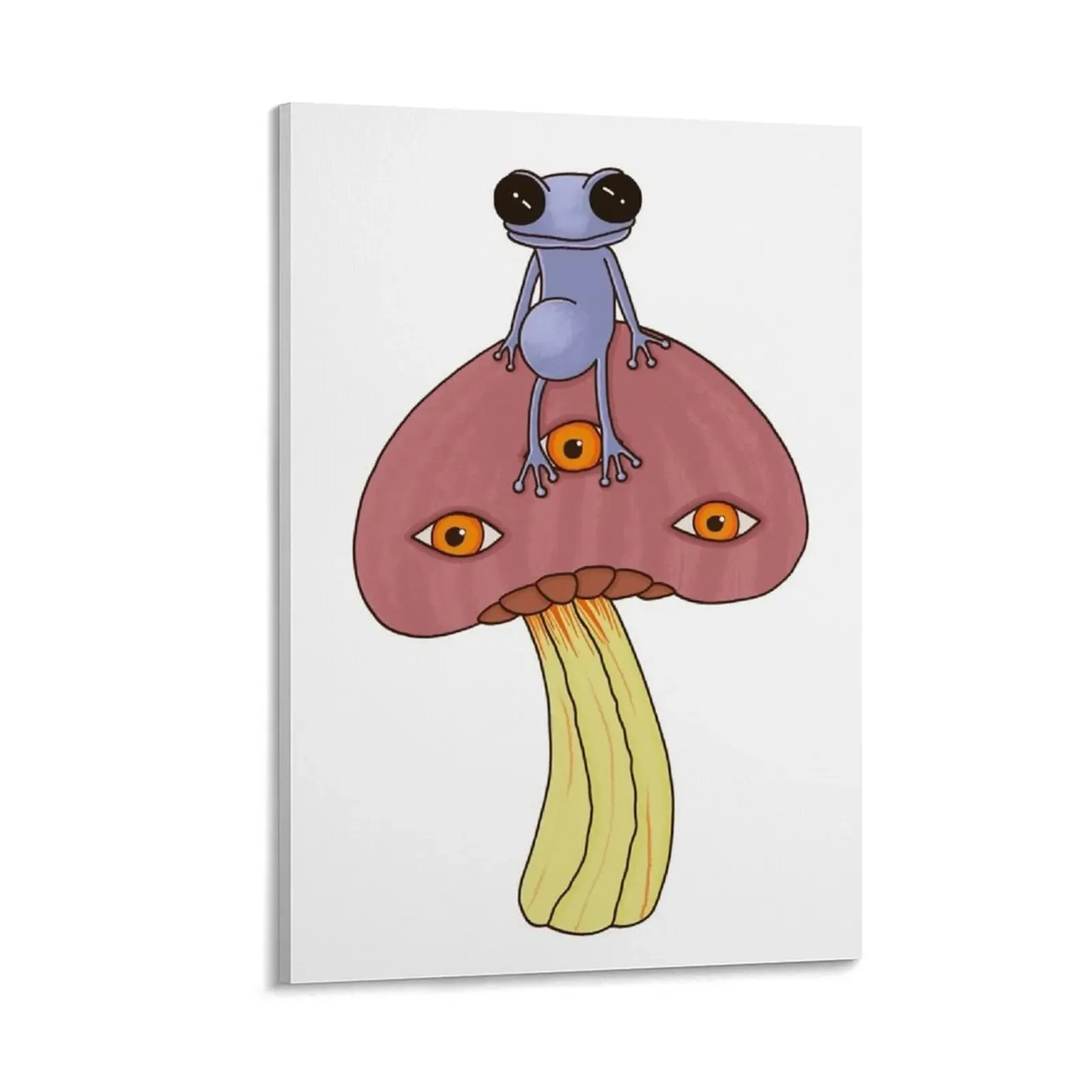 THE FROG AND THREE-EYED MUSHROOM Canvas Painting pictures for wall Decoration wall
THE FROG AND THREE-EYED MUSHROOM Canvas Painting pictures for wall Decoration wall