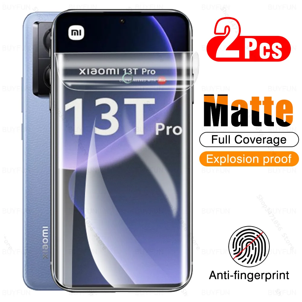 Xiaomi13T Pro матовая Гидрогелевая пленка 2 шт. для Xiao mi 13 T Pro матовая защитная пленка для экрана не стекло на Xiao mi 13 T Pro Mi 13TPro 13 T 5G 
Xiaomi13T Pro матовая Гидрогелевая пленка 2 шт. для Xiao mi 13 T Pro матовая защитная пленка для экрана не стекло на Xiao mi 13 T Pro Mi 13TPro 13 T 5G