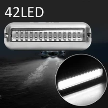 Universal 42 LED 50W Stainless Steel Underwater Pontoon Boat Transom Lights Water Landscape Lighting for Marine Boat Accessories
Universal 42 LED 50W Stainless Steel Underwater Pontoon Boat Transom Lights Water Landscape Lighting for Marine Boat Accessories