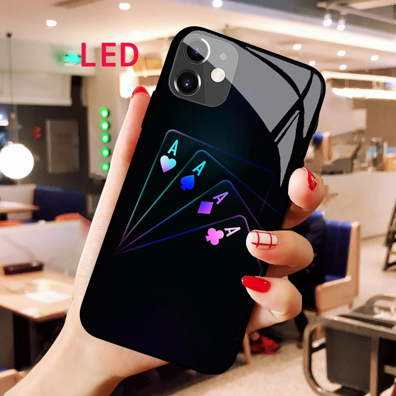 Red wine glass line Glass phone Case For IPhone 14 13 12 11 Pro Max SE XR X XS Max LED Luminous Call Light Flash phone cover
Red wine glass line Glass phone Case For IPhone 14 13 12 11 Pro Max SE XR X XS Max LED Luminous Call Light Flash phone cover