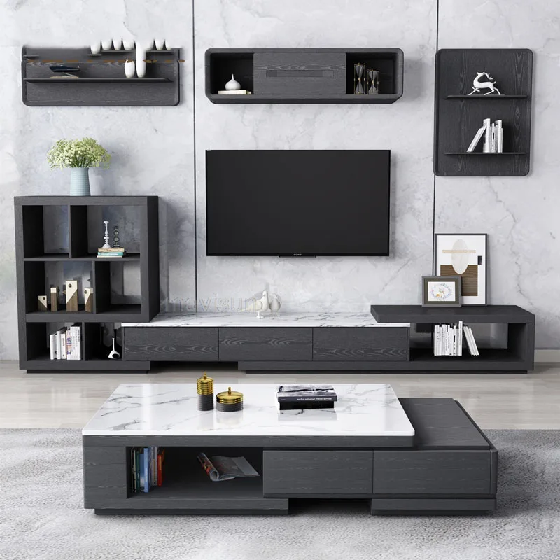 Modern Simple Slate Living Room Coffee Table And Tv Cabinet Combination Quality Center Side Italian Minimalist House Furniture
Modern Simple Slate Living Room Coffee Table And Tv Cabinet Combination Quality Center Side Italian Minimalist House Furniture