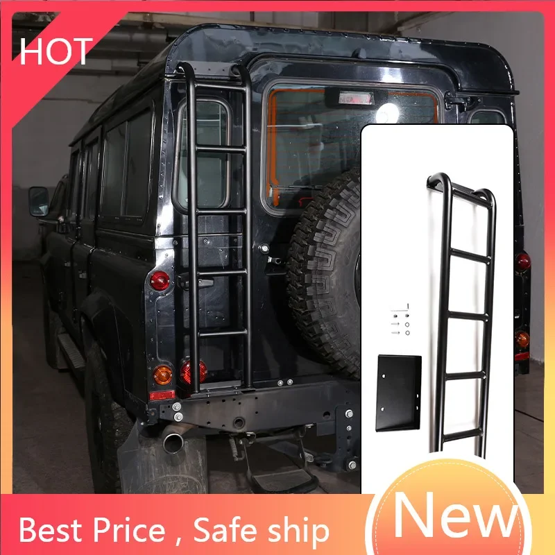 Alloy Black For Land Rover Defender 2004-2019 Car Rear Door Climbing Ladder Roof Climbing Ladder Accessories Car Modification
Alloy Black For Land Rover Defender 2004-2019 Car Rear Door Climbing Ladder Roof Climbing Ladder Accessories Car Modification