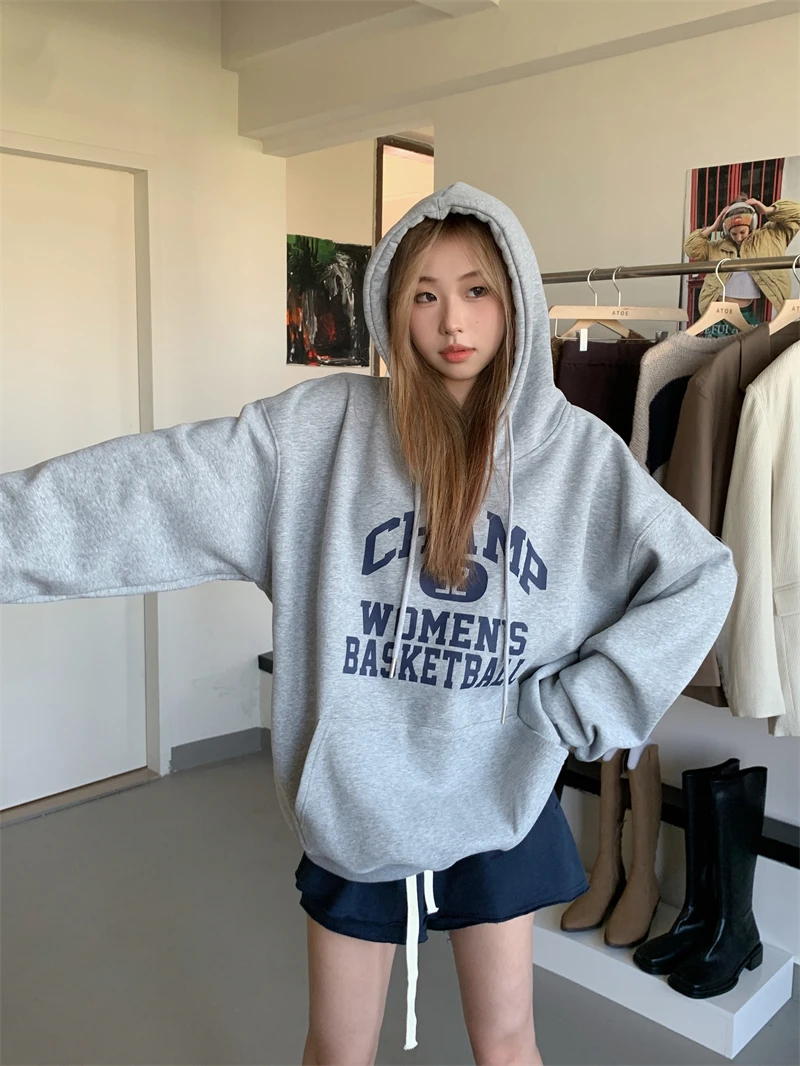 Imitation 310g cotton interwoven non-ball winter plus fleece hoodie for women hoodie printing
Imitation 310g cotton interwoven non-ball winter plus fleece hoodie for women hoodie printing