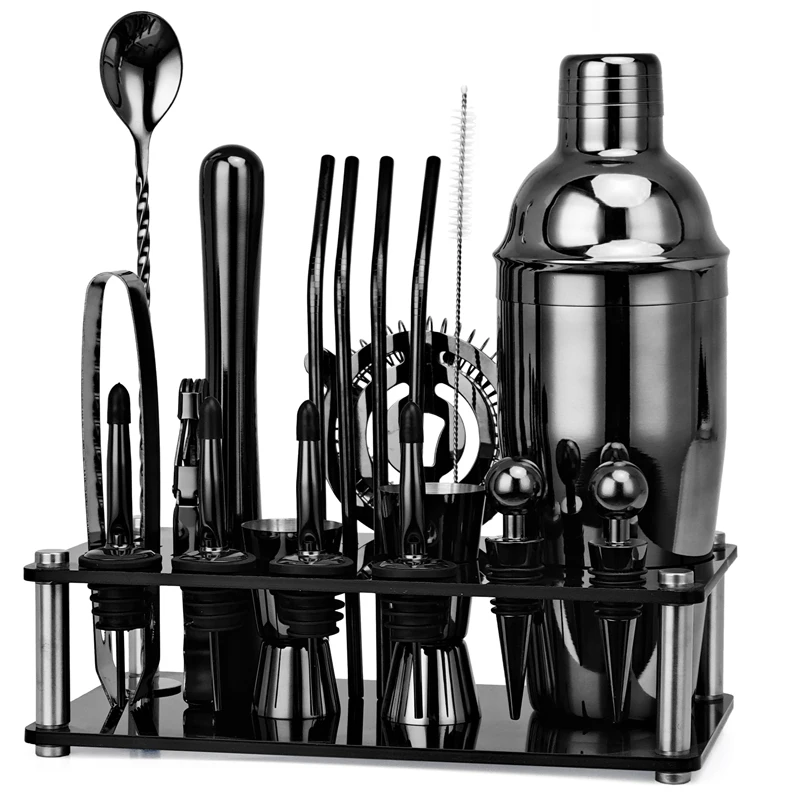 Beginner's entry-level cocktail mixer set, bar KTV shaker, shaker, shaker, and 20 piece set of cocktail water
Beginner's entry-level cocktail mixer set, bar KTV shaker, shaker, shaker, and 20 piece set of cocktail water