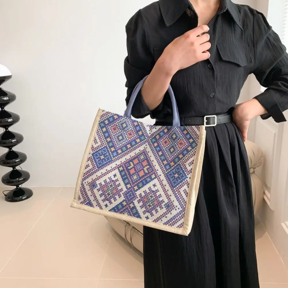 Cotton Tote Bag Portable Casual Fashion Shoulder Bag Luxury Large Capacity Lady Handbags
Cotton Tote Bag Portable Casual Fashion Shoulder Bag Luxury Large Capacity Lady Handbags