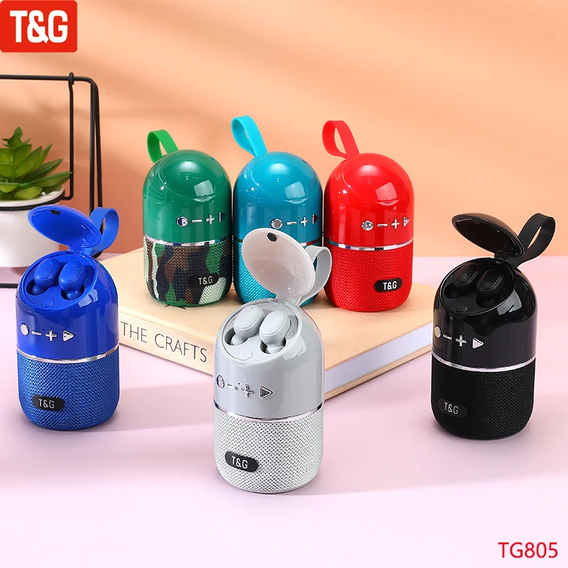 T & G TG805 Мини Беспроводная Bluetooth-колонка, беспроводные наушники, два в одном, TWS сабвуфер, стерео, громкая связь, многофункциональный хост-плеер, распродажа
T & G TG805 Мини Беспроводная Bluetooth-колонка, беспроводные наушники, два в одном, TWS сабвуфер, стерео, громкая связь, многофункциональный хост-плеер, распродажа