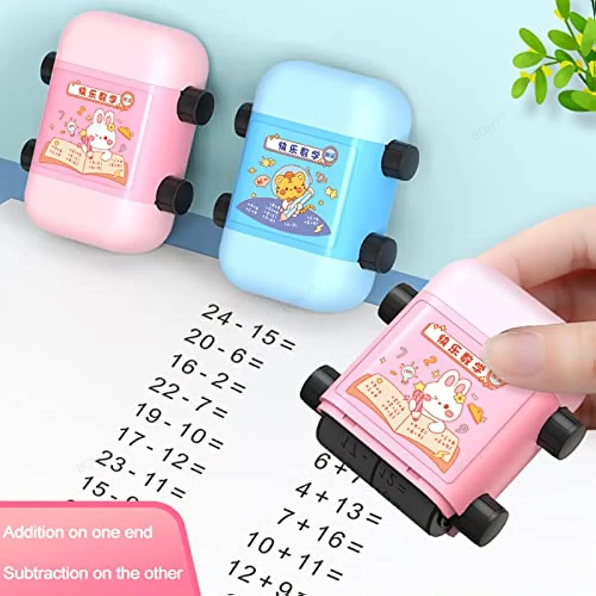 Double-head Math Practice Number Rolling Stamp Addition Subtraction Question Stamp Within 100 Maths Questions Digital Roller
Double-head Math Practice Number Rolling Stamp Addition Subtraction Question Stamp Within 100 Maths Questions Digital Roller