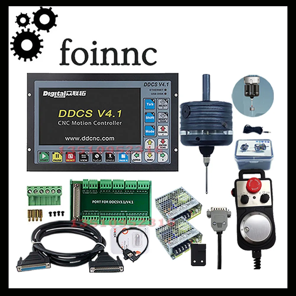 Ddcsv3.1 обновление Ddcsv4.1 3-осевой G-код автономный ЧПУ контроллер + mach3 3d Edge Finder E-stop Mpg Handwheel 75w2 4v источник питания
Ddcsv3.1 обновление Ddcsv4.1 3-осевой G-код автономный ЧПУ контроллер + mach3 3d Edge Finder E-stop Mpg Handwheel 75w2 4v источник питания