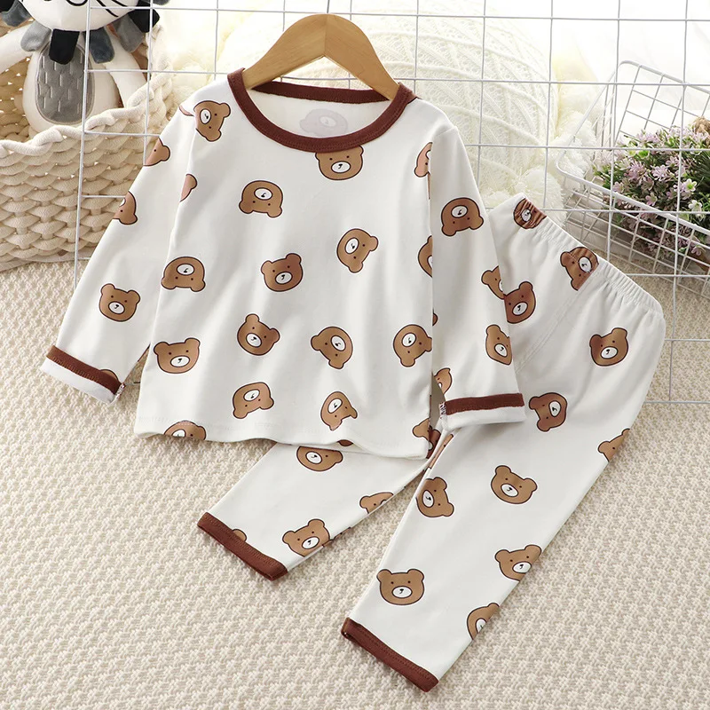 Children's Underwear Dralon Thermal Clothes Boys and Girls Long Johns Top Long Johns Pajamas Home Wear Baby Clothes
Children's Underwear Dralon Thermal Clothes Boys and Girls Long Johns Top Long Johns Pajamas Home Wear Baby Clothes