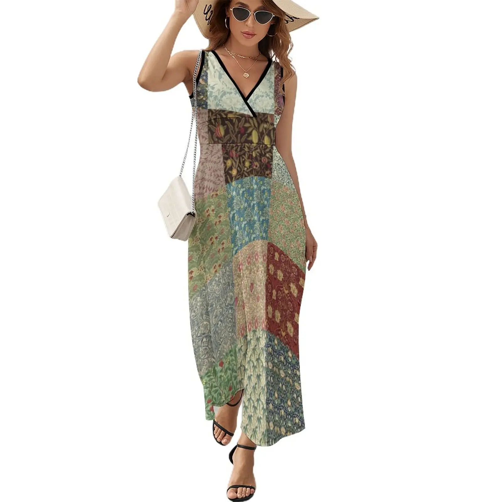 William Morris Pattern Collection Sleeveless Dress elegant party dress for women 2024 luxury dress
William Morris Pattern Collection Sleeveless Dress elegant party dress for women 2024 luxury dress