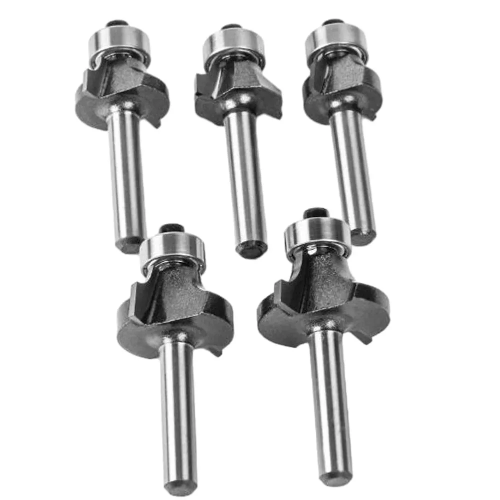6mm Shank Corner Round Over Router Bit With Bearing Milling Cutter For Woodworking Tool Metal Machinery Accessories
6mm Shank Corner Round Over Router Bit With Bearing Milling Cutter For Woodworking Tool Metal Machinery Accessories