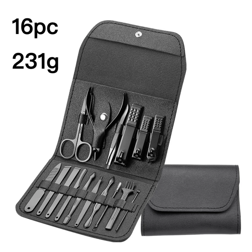 Professional Manicure,Nail Kit Scissors Clipper Set,Stainless Steel Pedicure Set,Grooming Portable Leather Travel Case for Him
Professional Manicure,Nail Kit Scissors Clipper Set,Stainless Steel Pedicure Set,Grooming Portable Leather Travel Case for Him