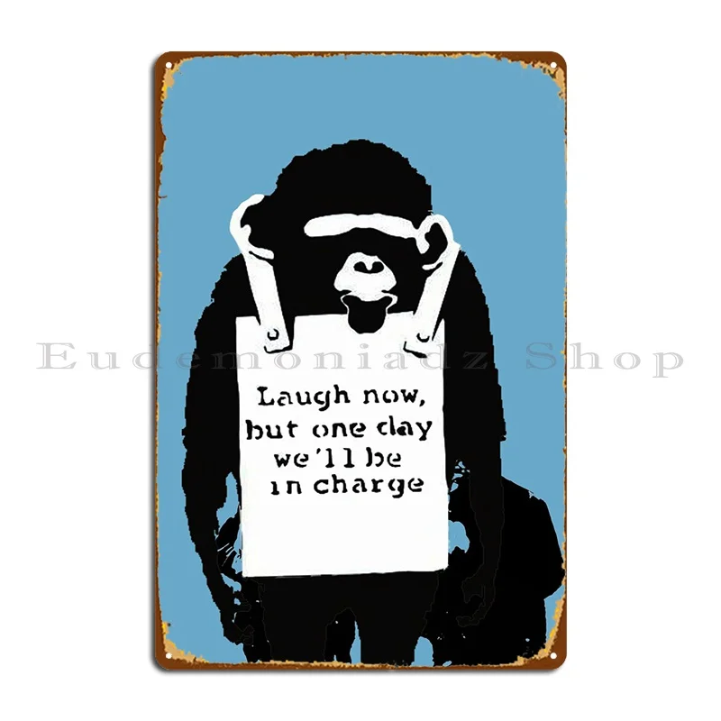 Металлическая обезьянка Banksy, Клубная живопись, домашний дизайн, фреска, жестяной знак, постер
Металлическая обезьянка Banksy, Клубная живопись, домашний дизайн, фреска, жестяной знак, постер