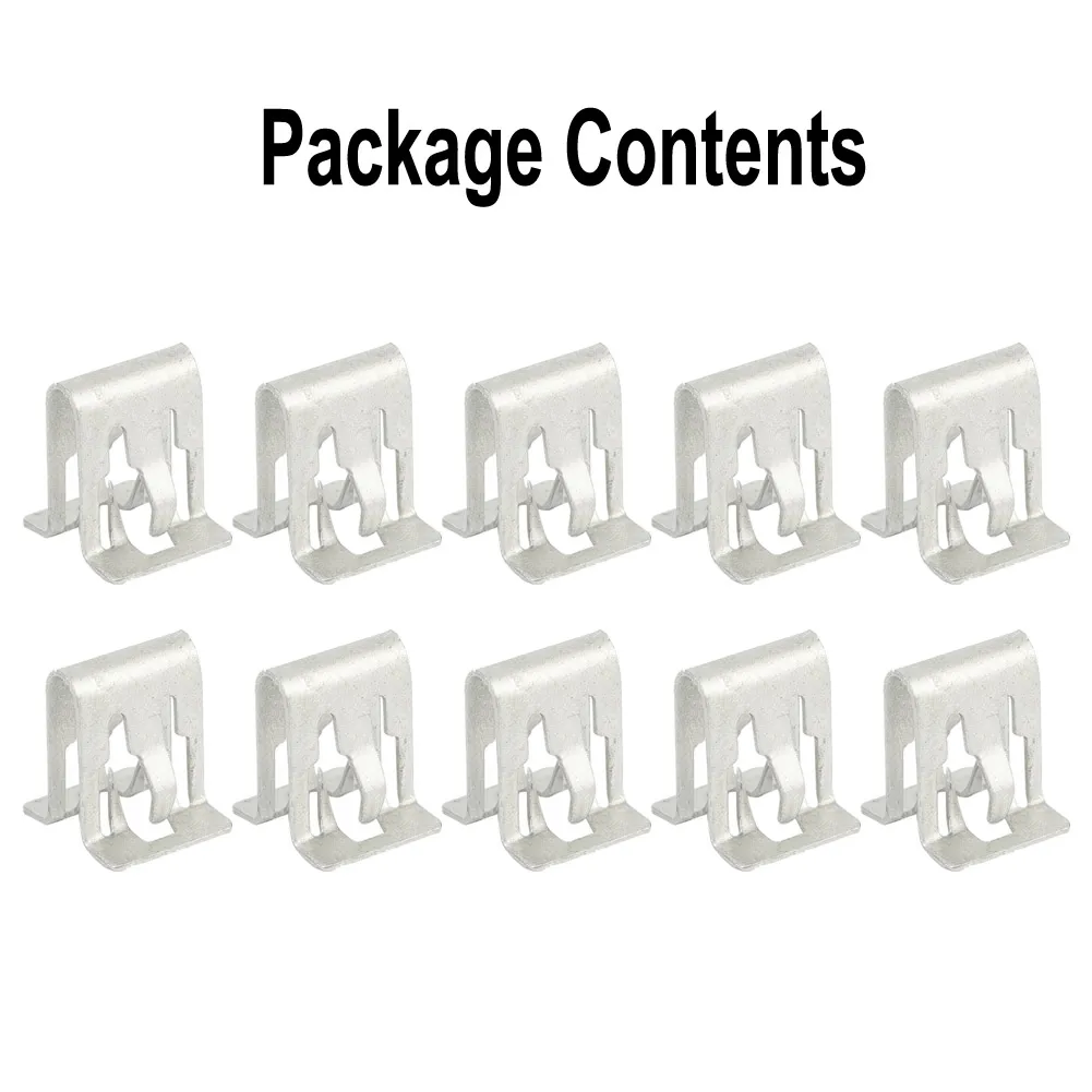 New Useful Durable Retainer Clip Metal Accessories Dash Dashboard Trim For Car Replacement Silver Vehicle 10pcs/kit
New Useful Durable Retainer Clip Metal Accessories Dash Dashboard Trim For Car Replacement Silver Vehicle 10pcs/kit