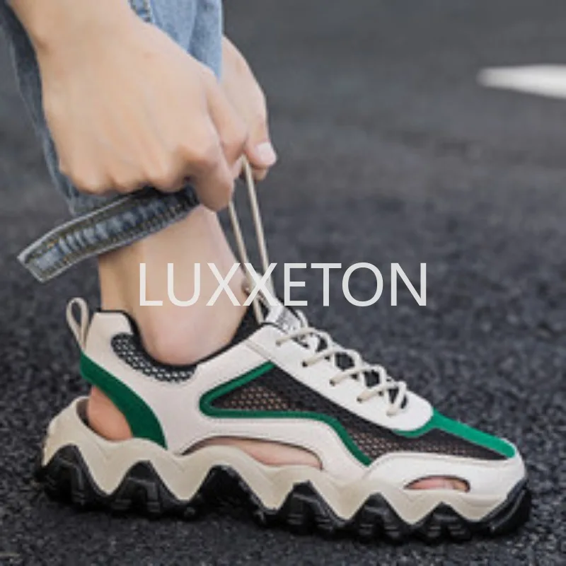 2023 New Summer Sandals Breathable Shoes Sports non-slip men's driving mesh Beach Sandals Fashion Men Sandals Zapatillas Hombre
2023 New Summer Sandals Breathable Shoes Sports non-slip men's driving mesh Beach Sandals Fashion Men Sandals Zapatillas Hombre