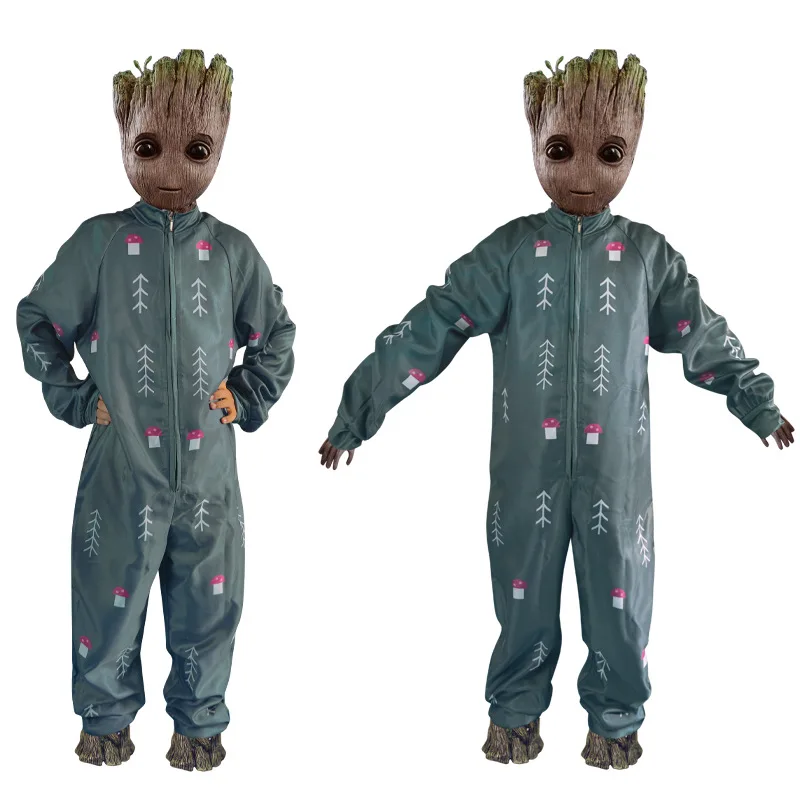Halloween Groot Cosplay Jumpsuit Child Cosplay Costumes Baby Tree Man Bodysuit Christmas Party Stage Performance Uniforms
Halloween Groot Cosplay Jumpsuit Child Cosplay Costumes Baby Tree Man Bodysuit Christmas Party Stage Performance Uniforms