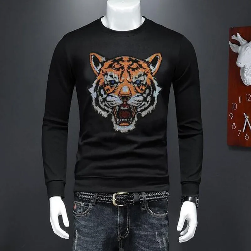 BORUNKE 2023 New Designer Rhinestone Men Pullover SweatshirtCasual Clothing 4 Color Fashion Drop Shipping
BORUNKE 2023 New Designer Rhinestone Men Pullover SweatshirtCasual Clothing 4 Color Fashion Drop Shipping
