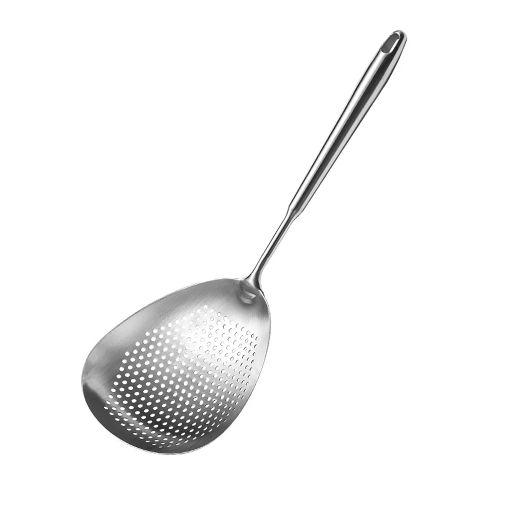 Slotted Spoon Leaking Spoon Stainless Steel Frying Spoon Colander Oil Spider Strainer Scoop Filtering Oil Scoop KitchenTableware
Slotted Spoon Leaking Spoon Stainless Steel Frying Spoon Colander Oil Spider Strainer Scoop Filtering Oil Scoop KitchenTableware