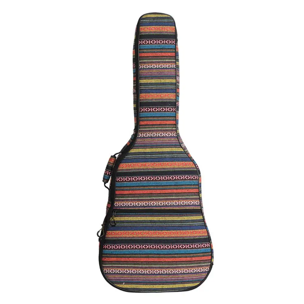 40/41 Inch Electric Guitar Case Ethnic Knitting Style Classical Acoustic Guitar Thickened Internal Waterproof Backpack
40/41 Inch Electric Guitar Case Ethnic Knitting Style Classical Acoustic Guitar Thickened Internal Waterproof Backpack